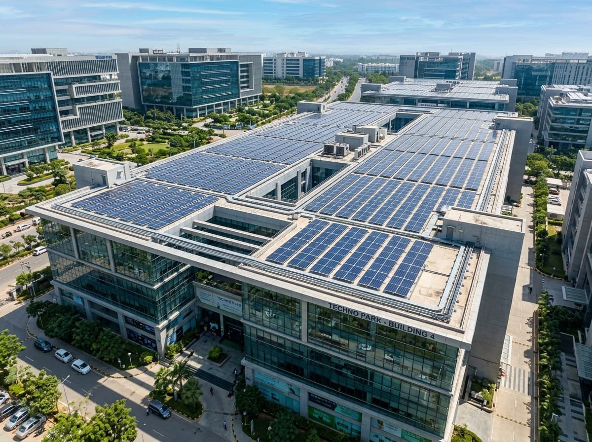 Commercial installation by UVE Solar