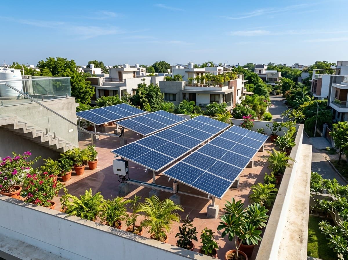 Residential Rooftop installation by UVE Solar